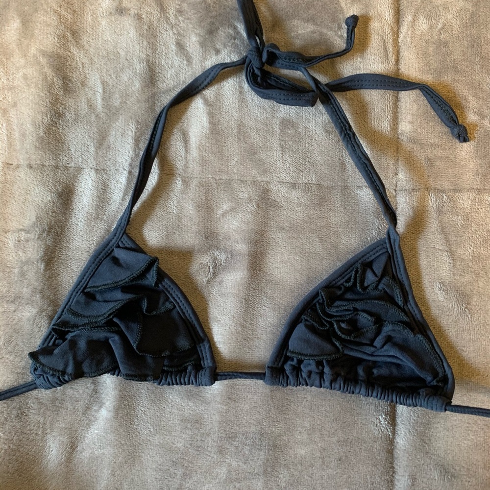 San Lorenzo black bikini with cheeky bottoms